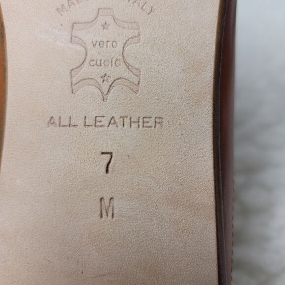 Tommy Bahama Women's Size 7 Mule Shoes Point Toe Brown Leather Suede - Picture 10 of 11